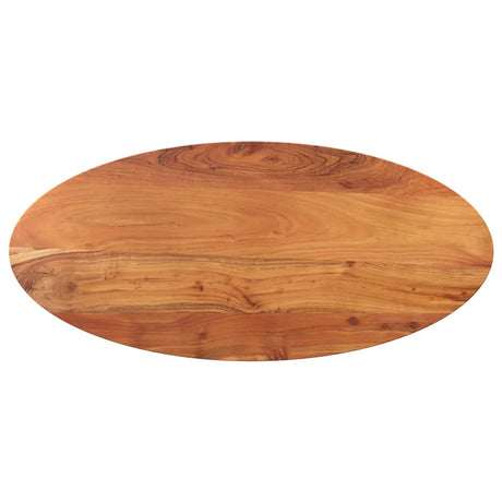 Table Top 140X50X3.8 Cm Oval Solid Wood Mango