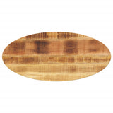 Table Top 140X50X3.8 Cm Oval Solid Wood Mango