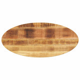 Table Top 140X50X3.8 Cm Oval Solid Wood Mango