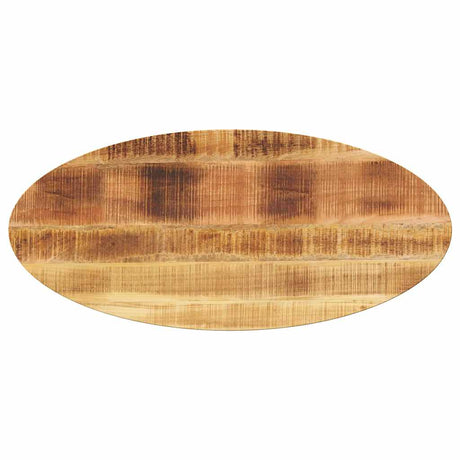 Table Top 140X50X3.8 Cm Oval Solid Wood Mango
