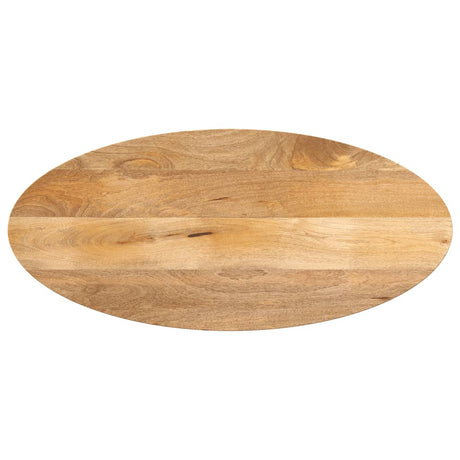 Table Top 140X50X3.8 Cm Oval Solid Wood Mango