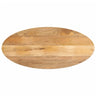 Table Top 140X50X3.8 Cm Oval Solid Wood Mango