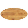 Table Top 140X50X3.8 Cm Oval Solid Wood Mango
