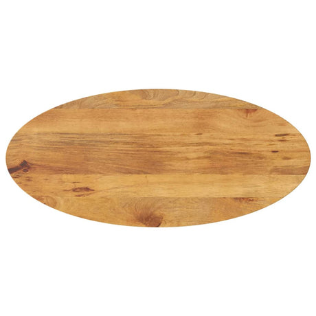 Table Top 140X50X3.8 Cm Oval Solid Wood Mango