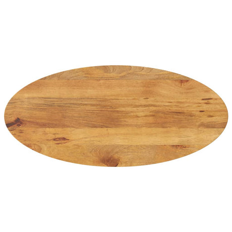 Table Top 140X50X3.8 Cm Oval Solid Wood Mango