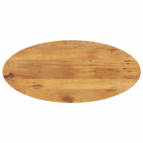 Table Top 140X50X3.8 Cm Oval Solid Wood Mango