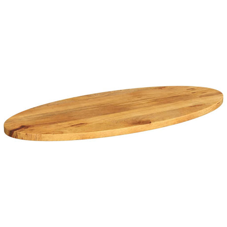 Table Top 140X50X3.8 Cm Oval Solid Wood Mango