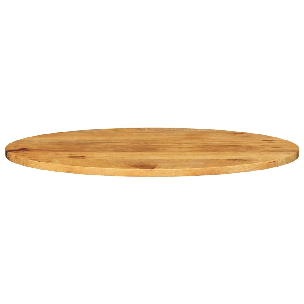 Table Top 140X50X3.8 Cm Oval Solid Wood Mango