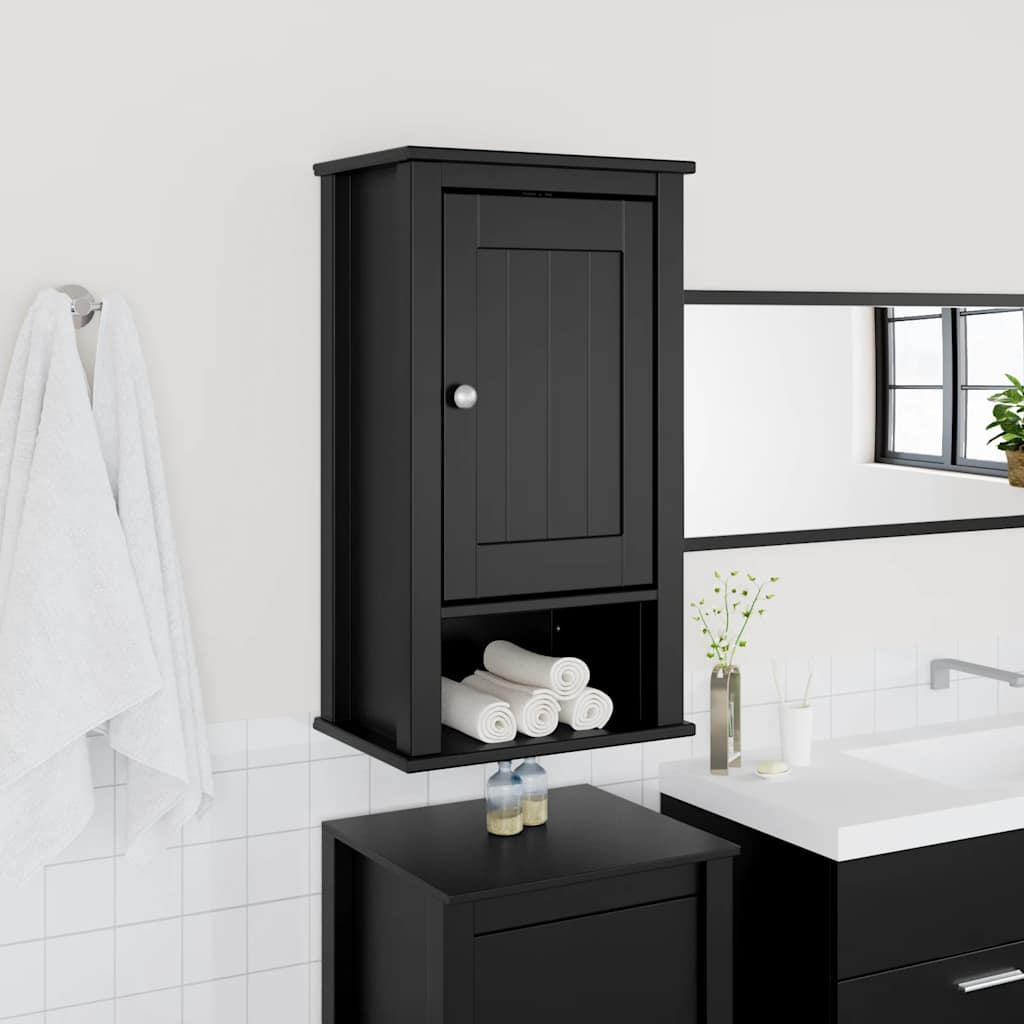 Bathroom Wall Cabinet Berg Solid Wood Pine
