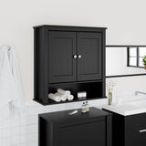 Bathroom Wall Cabinet Berg Solid Wood Pine