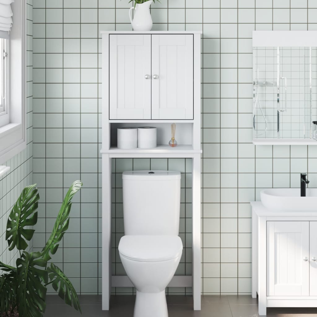 Over-The-Toilet Storage Berg Solid Wood