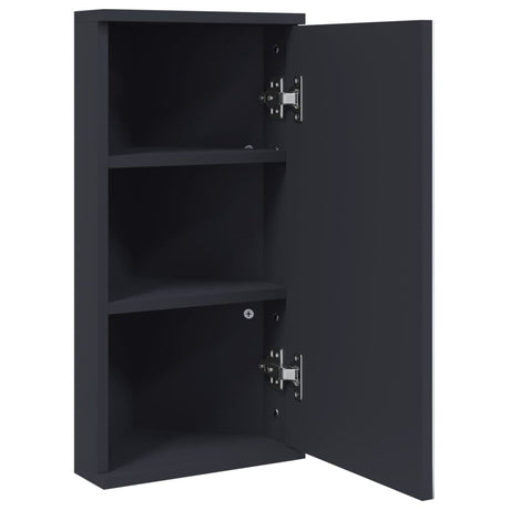Corner Bathroom Mirror Cabinet 30X24X60 Cm