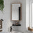 Corner Bathroom Mirror Cabinet 30X24X60 Cm