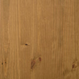 Tv Cabinet Flam 110X40X50 Cm Solid Wood Pine