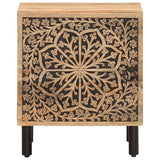 Bedside Cabinet 40X33X46 Cm Solid Wood Mango