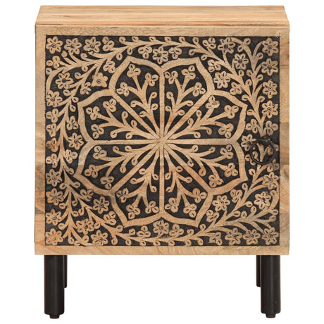 Bedside Cabinet 40X33X46 Cm Solid Wood Mango