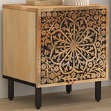 Bedside Cabinet 40X33X46 Cm Solid Wood Mango