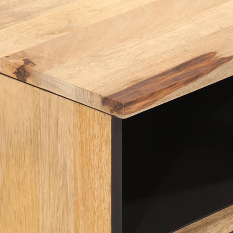 Tv Cabinet 70X33X46 Cm Solid Wood Mango