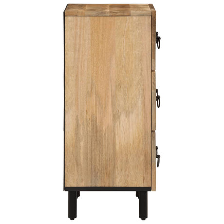 Side Cabinet 60X33X75 Cm Solid Wood Mango