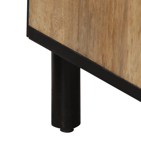 Side Cabinet 60X33X75 Cm Solid Wood Mango