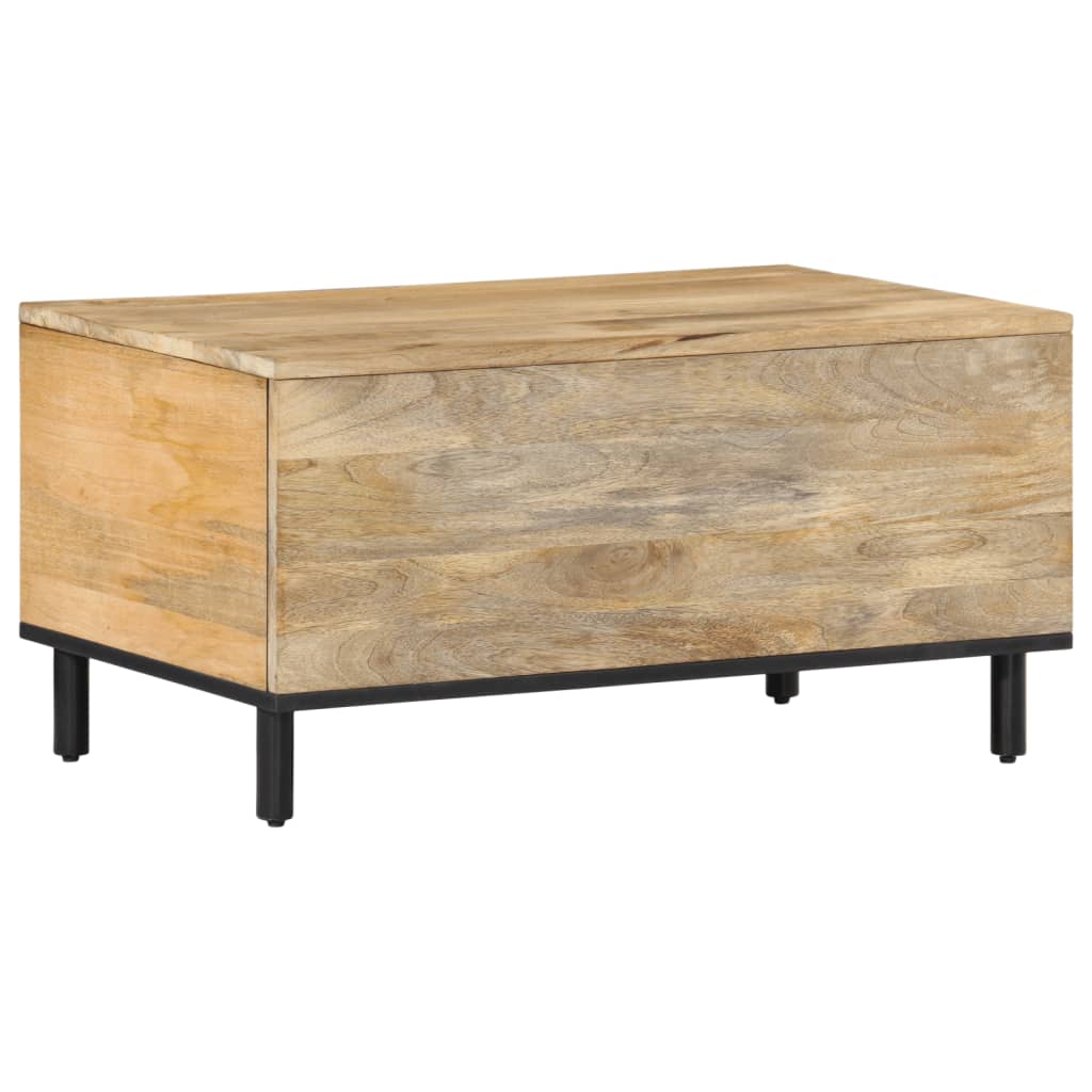 Coffee Table 80X50X40 Cm Solid Wood Mango