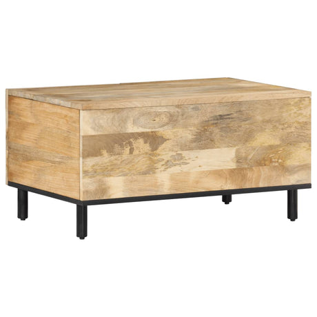 Coffee Table 80X50X40 Cm Solid Wood Mango