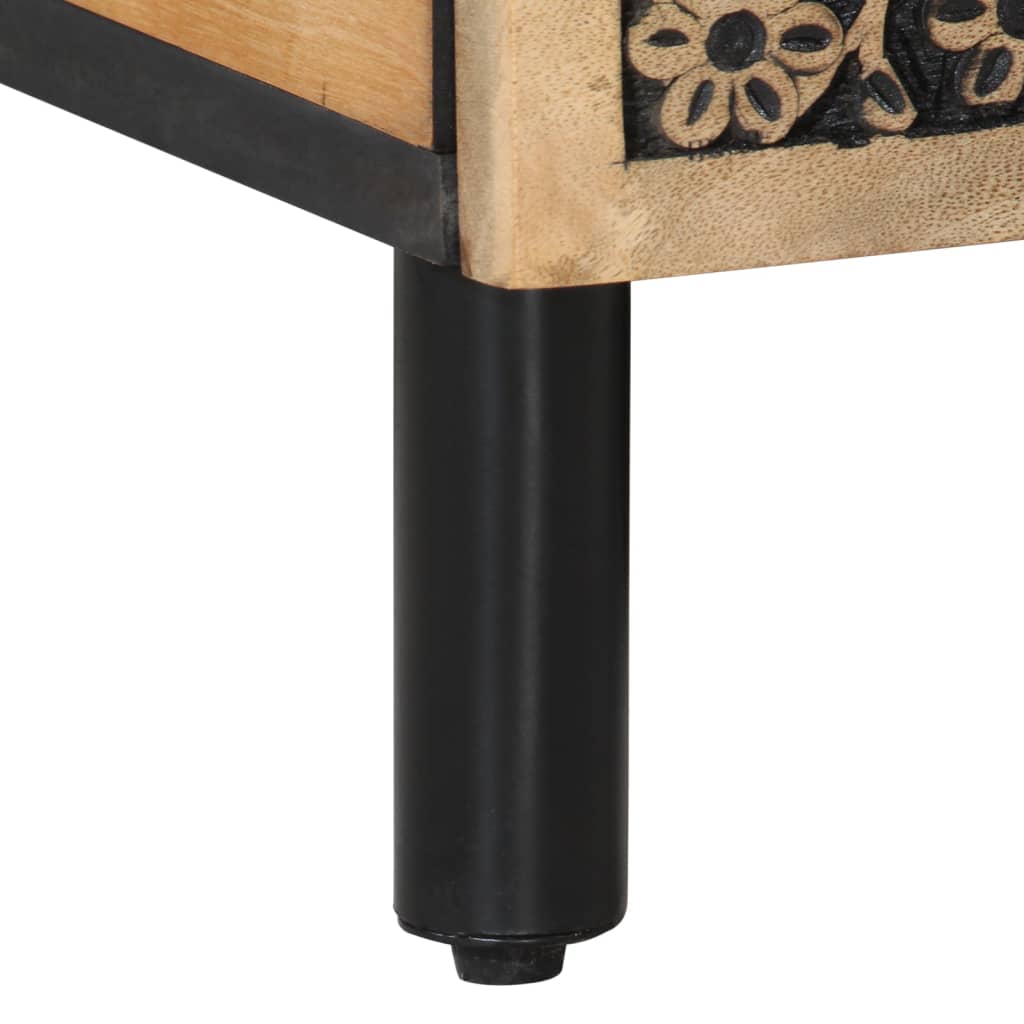 Coffee Table 80X50X40 Cm Solid Wood Mango