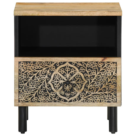 Bedside Cabinets 2 Pcs 40X33X46 Cm Solid Wood Mango