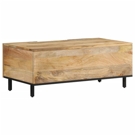 Coffee Table 100X54X40 Cm Solid Wood Mango
