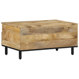 Coffee Table 80X54X40 Cm Solid Wood Mango