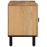 Tv Cabinet 80X31X46 Cm Solid Wood Mango