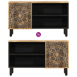 Tv Cabinet 80X31X46 Cm Solid Wood Mango