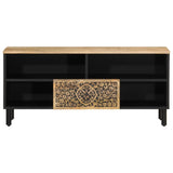 Tv Cabinet 100X33X46 Cm Solid Wood Mango