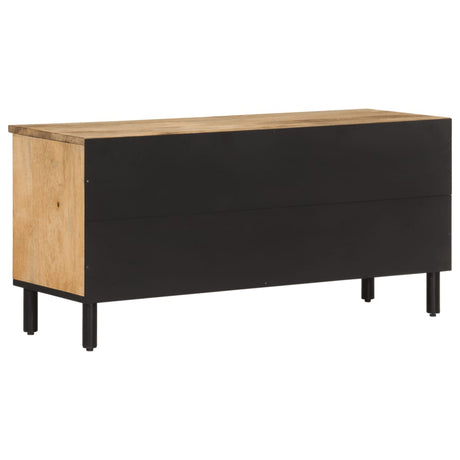 Tv Cabinet 100X33X46 Cm Solid Wood Mango