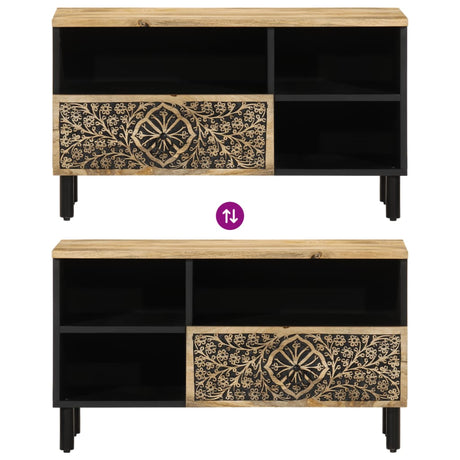 Tv Cabinet 80X33X46 Cm Solid Wood Mango