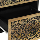 Side Cabinet 40X33X75 Cm Solid Wood Mango