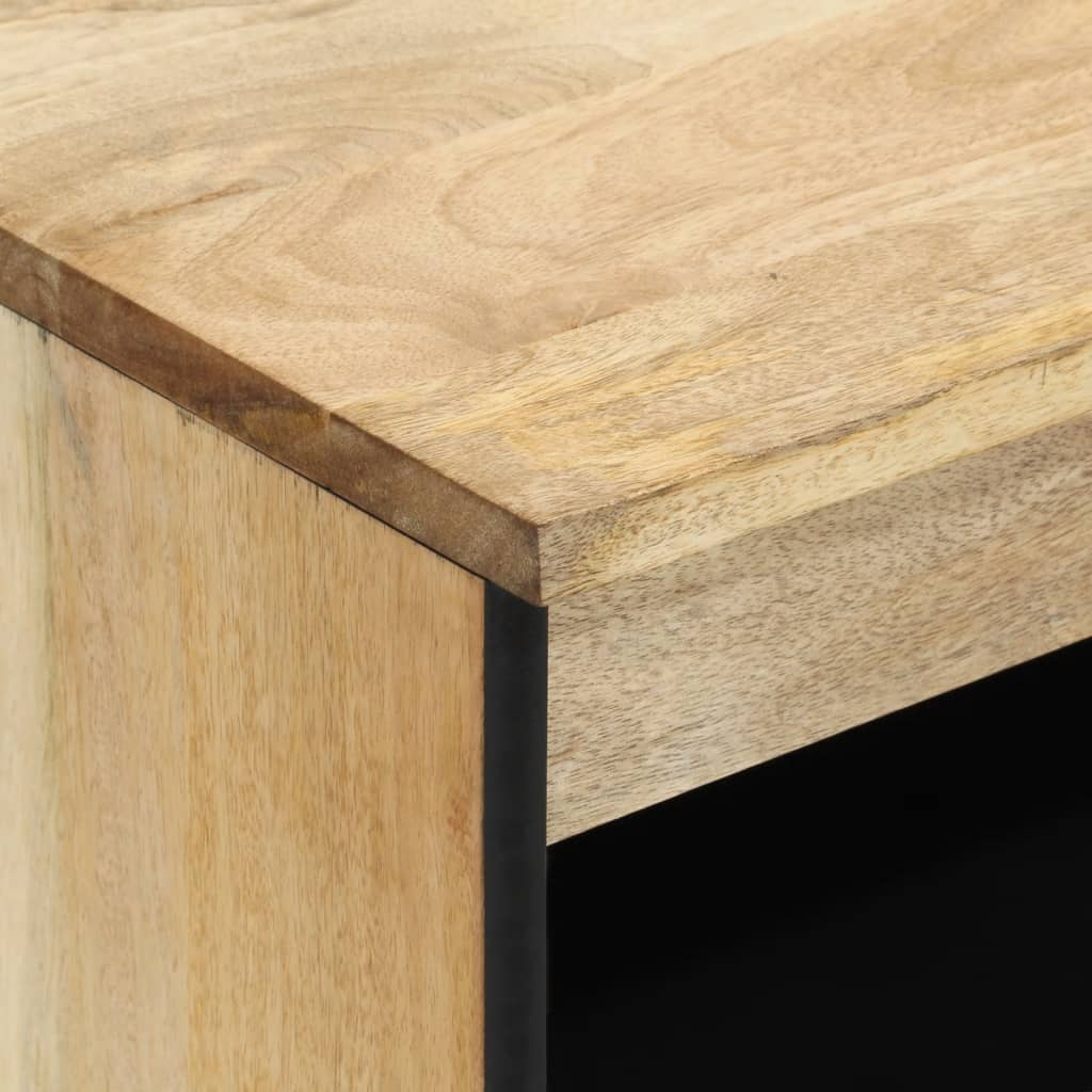 Side Cabinet 60X33X75 Cm Solid Wood Mango