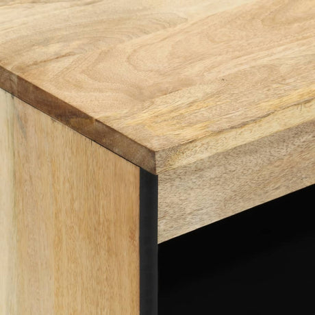 Side Cabinet 60X33X75 Cm Solid Wood Mango