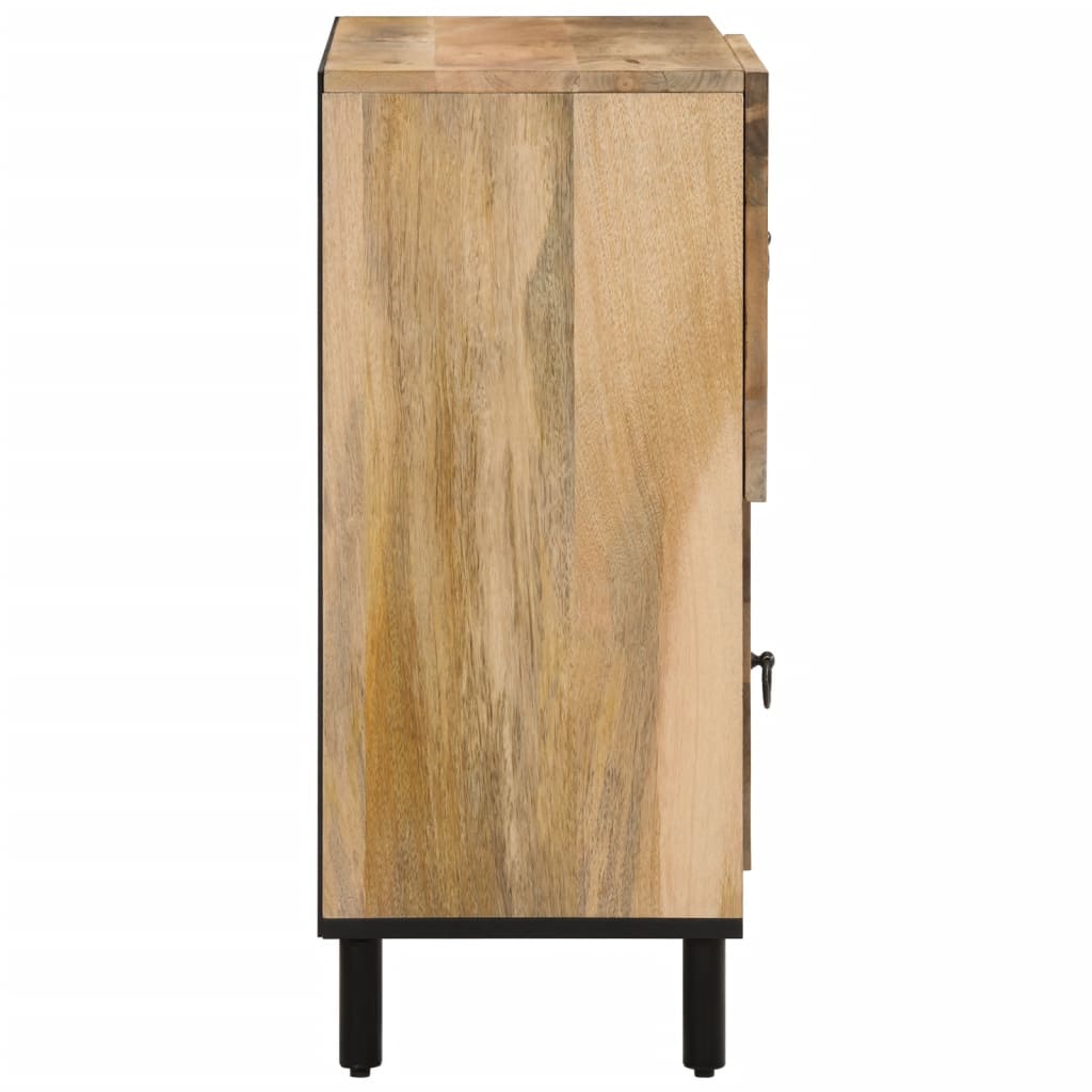 Side Cabinet 80X33X75 Cm Solid Wood Mango