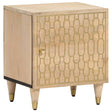 Bedside Cabinet 40X33X46 Cm Solid Wood Mango