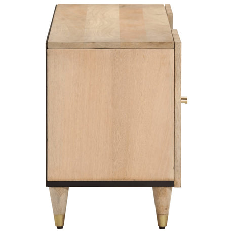 Tv Cabinet 105X33X46 Cm Solid Wood Mango