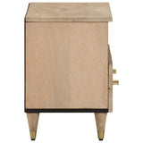 Tv Cabinet 70X33X46 Cm Solid Wood Mango