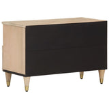 Tv Cabinet 70X33X46 Cm Solid Wood Mango