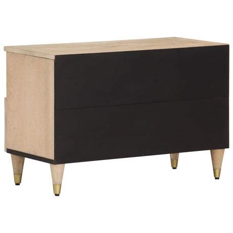 Tv Cabinet 70X33X46 Cm Solid Wood Mango