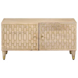 Coffee Table 80X50X40 Cm Solid Wood Mango