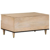 Coffee Table 80X54X40 Cm Solid Wood Mango