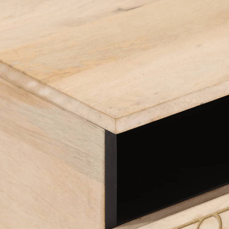 Coffee Table 80X54X40 Cm Solid Wood Mango