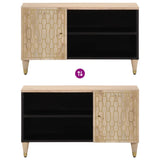 Tv Cabinet 80X31X46 Cm Solid Wood Mango