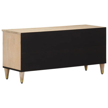 Tv Cabinet 100X33X46 Cm Solid Wood Mango