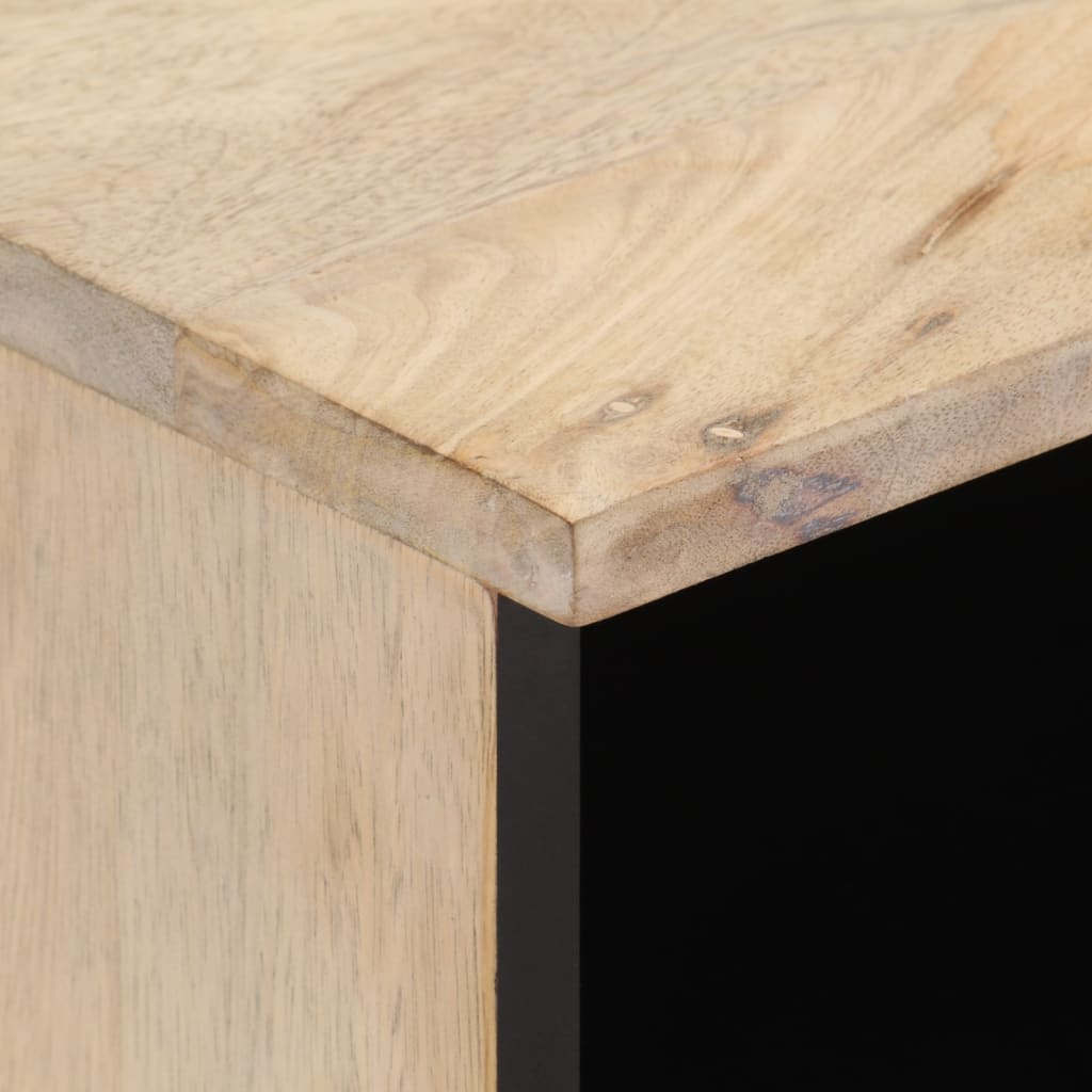 Tv Cabinet 100X33X46 Cm Solid Wood Mango
